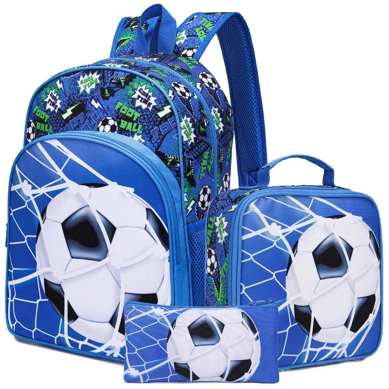 Children School Bags Set Kids Boys Backpack Primary Football Pattern Schoolbag Waterproof Book Bags With lunch bag pencil case
Children School Bags Set Kids Boys Backpack Primary Football Pattern Schoolbag Waterproof Book Bags With lunch bag pencil case