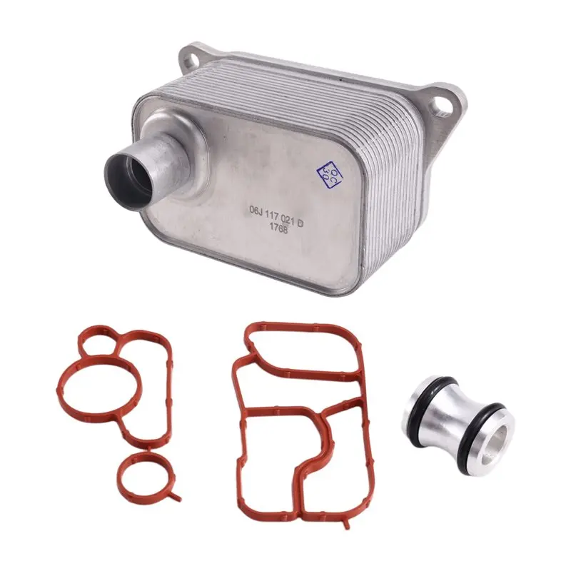 Efficientt-Oil Cooler A4L06H121131D 1Set For A3 A4 A5 A6 Passat Tiguan 06J115441A 06J117070C 06J117021D 06J11702
Efficientt-Oil Cooler A4L06H121131D 1Set For A3 A4 A5 A6 Passat Tiguan 06J115441A 06J117070C 06J117021D 06J11702