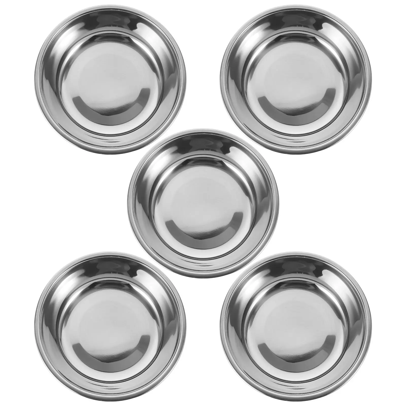 5Pcs Pet Bowls Stainless Steel Dog Food Bowl Simple Sturdy Puppy Feeder Cat Kitten Bowls Large Capacity Easy Clean Pet Supplies
5Pcs Pet Bowls Stainless Steel Dog Food Bowl Simple Sturdy Puppy Feeder Cat Kitten Bowls Large Capacity Easy Clean Pet Supplies