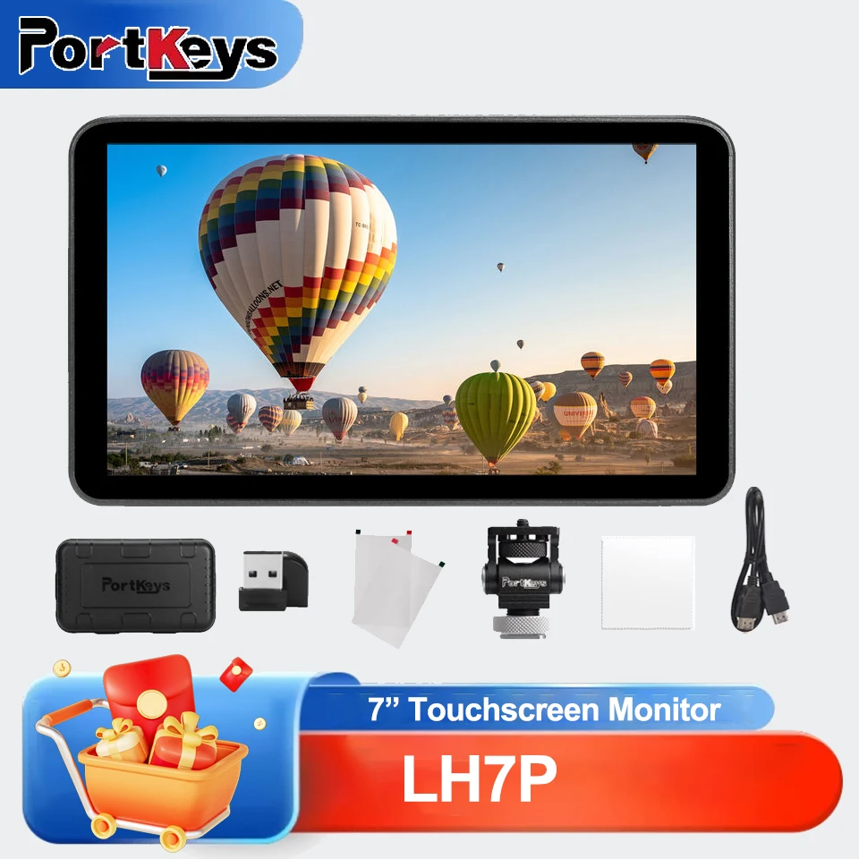 Беспроводная камера PORTKEYS LH7P, монитор яркости 7 дюймов, 1000 нит, вход 4K HDMI, 30p для Sony FX30 A7S III RX10 Canon R8 R6
Беспроводная камера PORTKEYS LH7P, монитор яркости 7 дюймов, 1000 нит, вход 4K HDMI, 30p для Sony FX30 A7S III RX10 Canon R8 R6