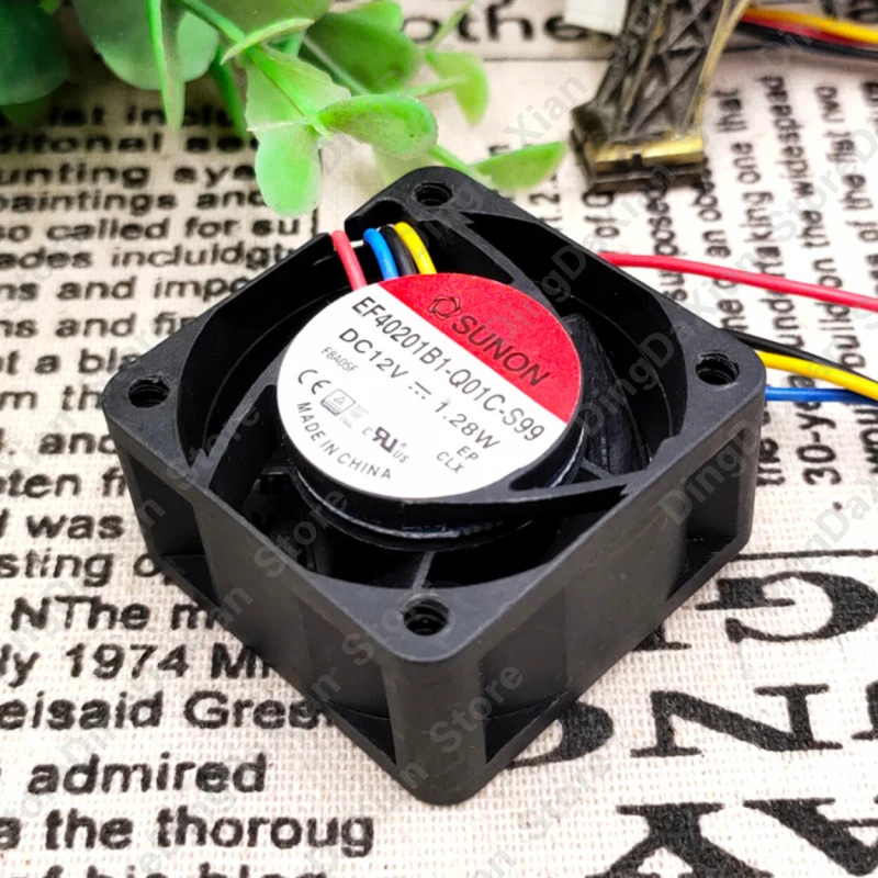 X For SUNON EF40201B1-Q01C-S99 | DC12V 1.28W | 4CM | 4-Wire Small Cooling Fan 1PCS
X For SUNON EF40201B1-Q01C-S99 | DC12V 1.28W | 4CM | 4-Wire Small Cooling Fan 1PCS