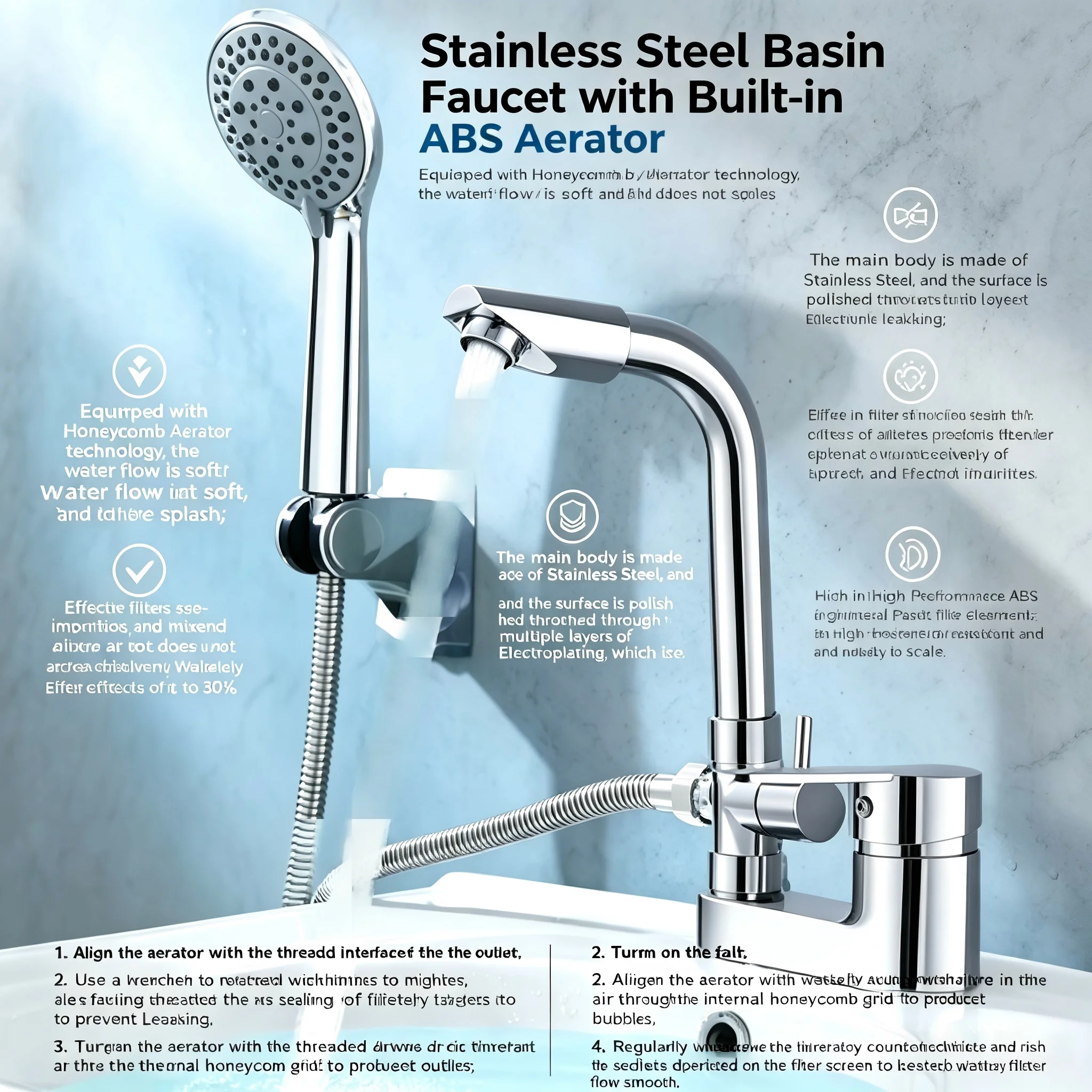 Bathroom Basin Shower Faucet Chrome Hot Cold Water Mixer Valve Single Handle Deck Mounted Bath Mixer Tap
Bathroom Basin Shower Faucet Chrome Hot Cold Water Mixer Valve Single Handle Deck Mounted Bath Mixer Tap
