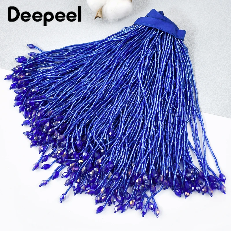 1Yard 15cm Beaded Tassel Fringe Rhinestone Tassels Lace Trim Wedding Dress Decoration DIY Curtain Trimming Sewing Accessories
1Yard 15cm Beaded Tassel Fringe Rhinestone Tassels Lace Trim Wedding Dress Decoration DIY Curtain Trimming Sewing Accessories