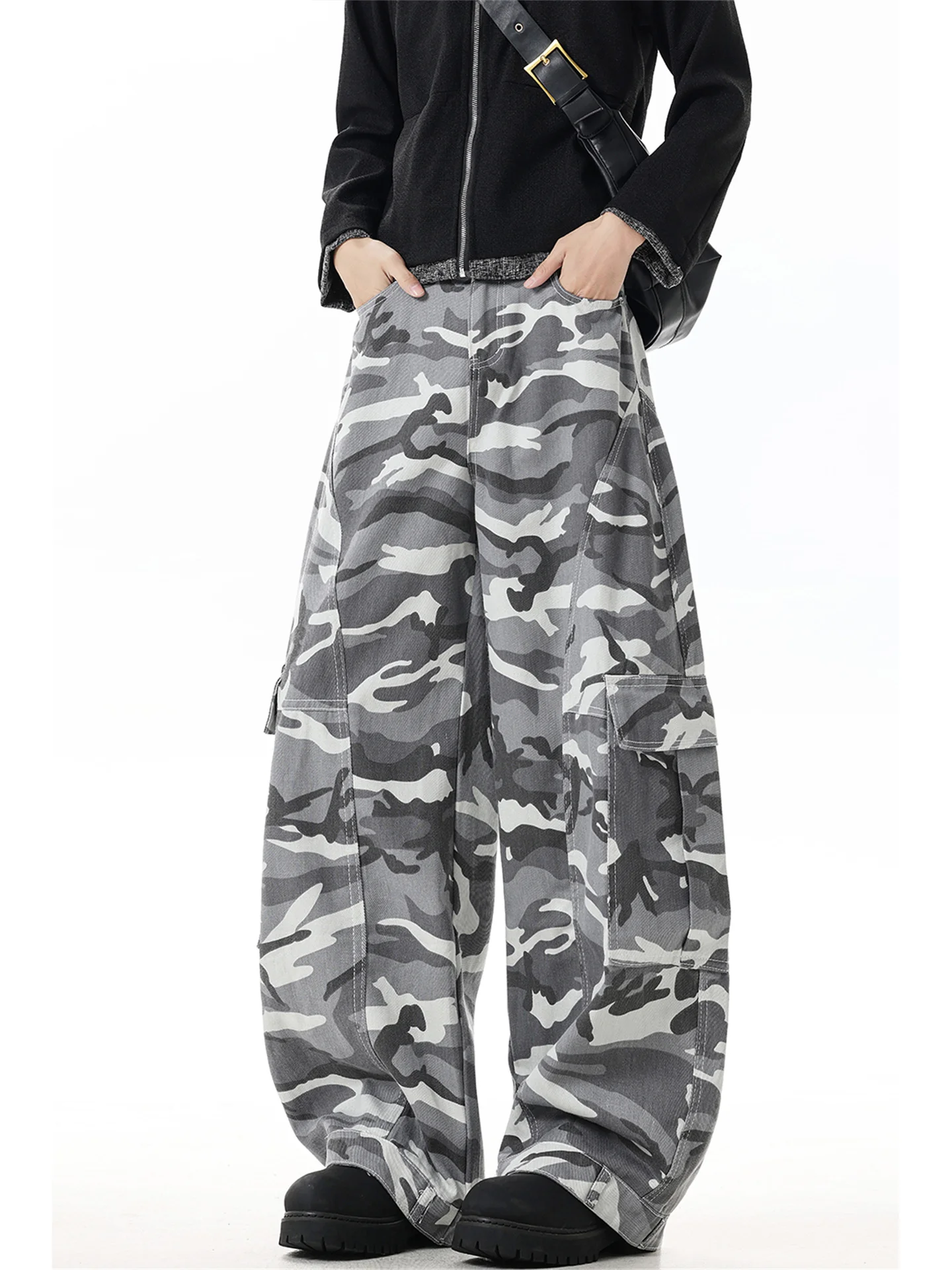 American High Street Camouflage Workwear Jeans Men's Loose Straight Leg Slimming Wide Leg Workwear Scythe Pants
American High Street Camouflage Workwear Jeans Men's Loose Straight Leg Slimming Wide Leg Workwear Scythe Pants