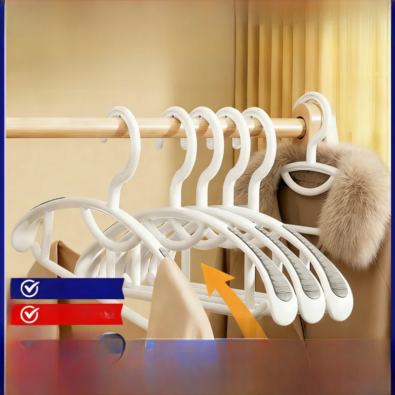 Silicone Anti-Slip Wide Shoulder Hanger for Fur Coat Wool Cashmere Clothing Organizer Closet Storage Household German Brand
Silicone Anti-Slip Wide Shoulder Hanger for Fur Coat Wool Cashmere Clothing Organizer Closet Storage Household German Brand