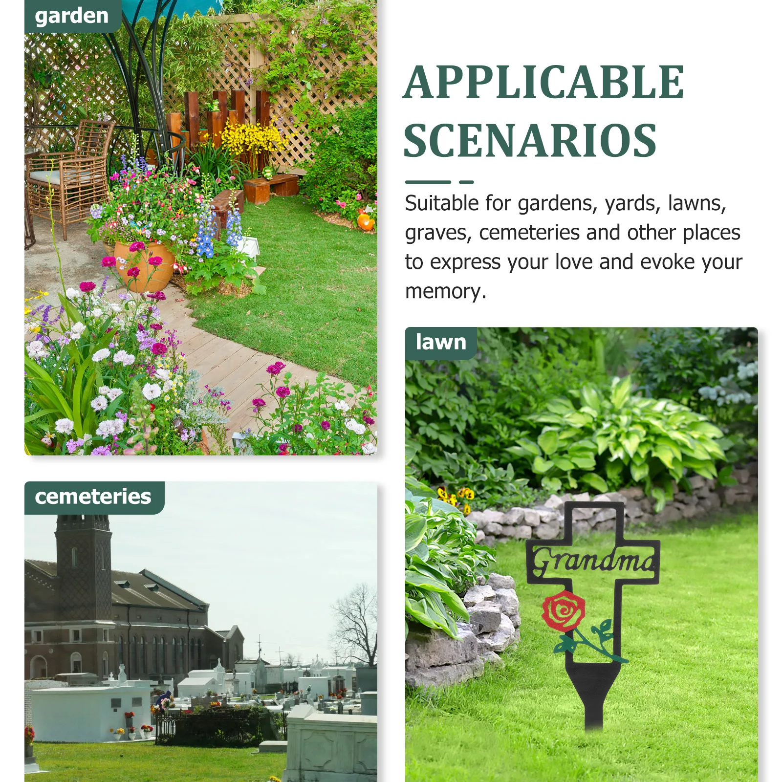 Cemetery Decoration Metal Cross Grave Stake Durable Iron Easy Use Suitable Gardens Yards Lawns Graves Cemeteries Honor Deceased
Cemetery Decoration Metal Cross Grave Stake Durable Iron Easy Use Suitable Gardens Yards Lawns Graves Cemeteries Honor Deceased