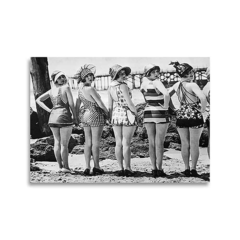 Flapper Girls Beach Print, Vintage Swimsuits, Vintage Beach Fashion, 1920s, Wall Art, Black and White Photo, Museum Art Print
Flapper Girls Beach Print, Vintage Swimsuits, Vintage Beach Fashion, 1920s, Wall Art, Black and White Photo, Museum Art Print