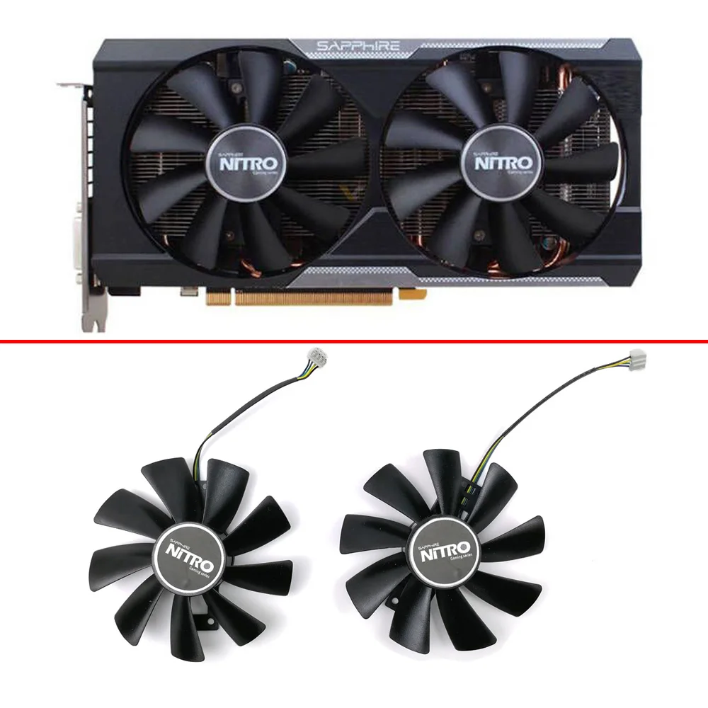 GAA8B2U/GAA8S2U DC 12V 0.45A GPU Graphics Card Fan For Sapphire R9 380 380X 2G/4G D5 Graphics Card Replacement Fan
GAA8B2U/GAA8S2U DC 12V 0.45A GPU Graphics Card Fan For Sapphire R9 380 380X 2G/4G D5 Graphics Card Replacement Fan