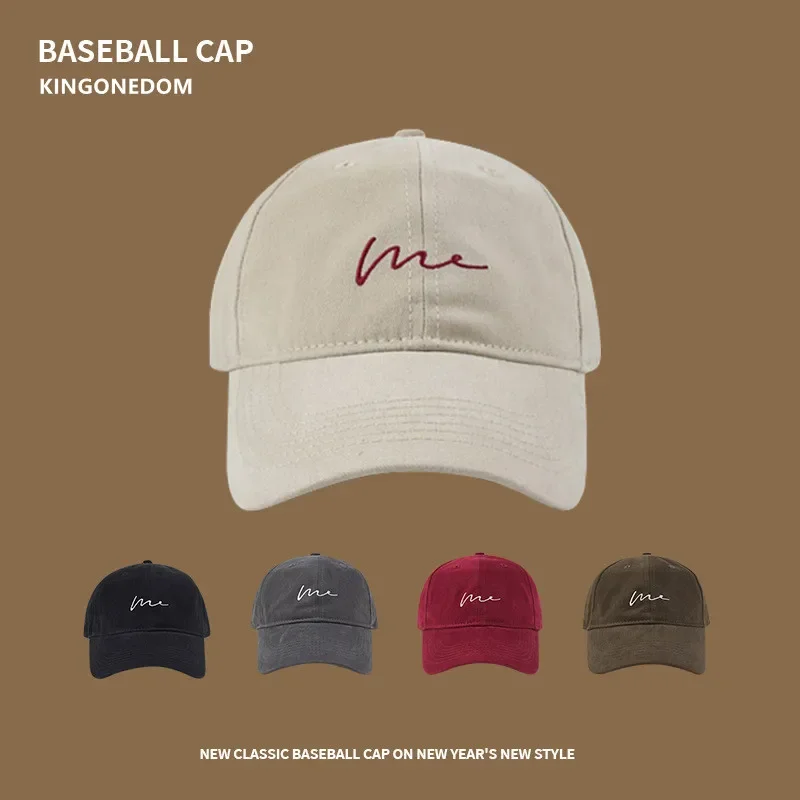 Women's Baseball Cap Simple Line Summer Sun Hat for Men Cotton Hats Fashion Versatile Caps Kpop Men Golf Hat
Women's Baseball Cap Simple Line Summer Sun Hat for Men Cotton Hats Fashion Versatile Caps Kpop Men Golf Hat
