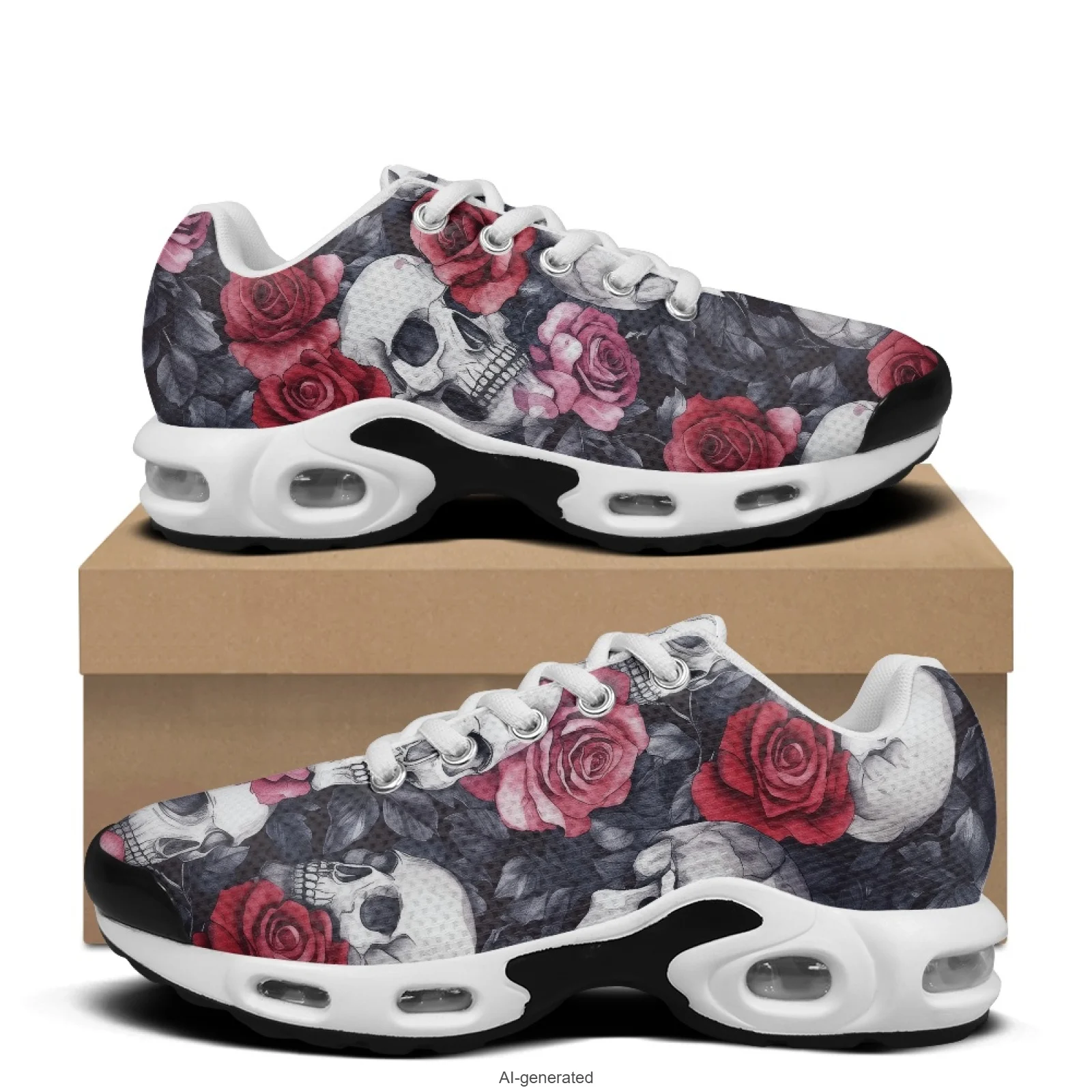 XIXIRIMIDO Rose Skull Air-Cushioned Sneakers Women's Running Shoes Men's Commuter Shoes Lightweight Breathable Soft Comfortable
XIXIRIMIDO Rose Skull Air-Cushioned Sneakers Women's Running Shoes Men's Commuter Shoes Lightweight Breathable Soft Comfortable