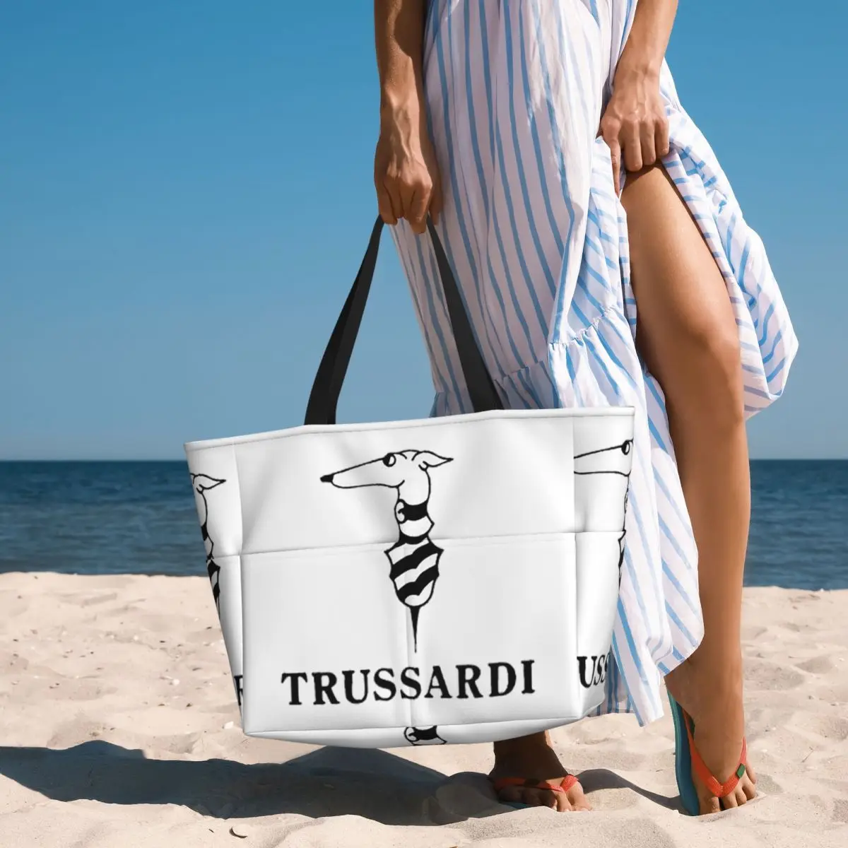 Trussardis Logo Beach Tote Bag Sport Gym Yoga Duffle Large Tote Bag Women Travel Bag Fitness bag
Trussardis Logo Beach Tote Bag Sport Gym Yoga Duffle Large Tote Bag Women Travel Bag Fitness bag