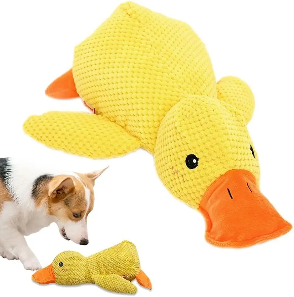 2025 Durable The Dog Calming Duck Toy, Yellow Stuffed Calming Duck Chew Toys for Dogs Indoor Puppy
2025 Durable The Dog Calming Duck Toy, Yellow Stuffed Calming Duck Chew Toys for Dogs Indoor Puppy