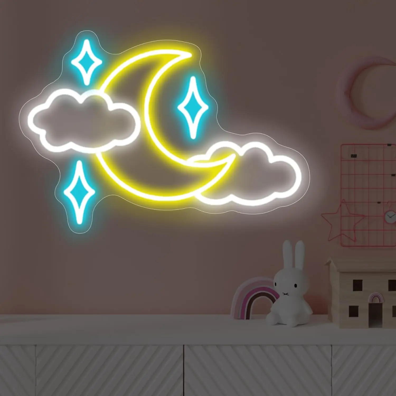 Star Moon Cloud Neon Sign Personalized LED Neon Light Dimmable USB for Bedroom Bar Living Room Man Cave Cafe Wall Decor Gifts
Star Moon Cloud Neon Sign Personalized LED Neon Light Dimmable USB for Bedroom Bar Living Room Man Cave Cafe Wall Decor Gifts