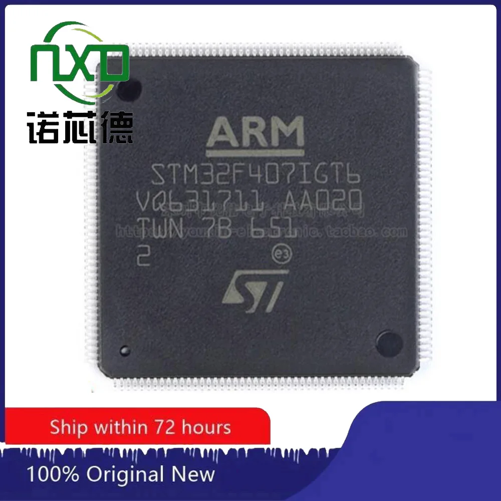 5PCS / LOT 100% BRAND NEW STM32F407IGT6 LQFP176 EMBEDDED MICROCONTROLLER CHIP ELECTRONIC COMPONENTS
5PCS / LOT 100% BRAND NEW STM32F407IGT6 LQFP176 EMBEDDED MICROCONTROLLER CHIP ELECTRONIC COMPONENTS