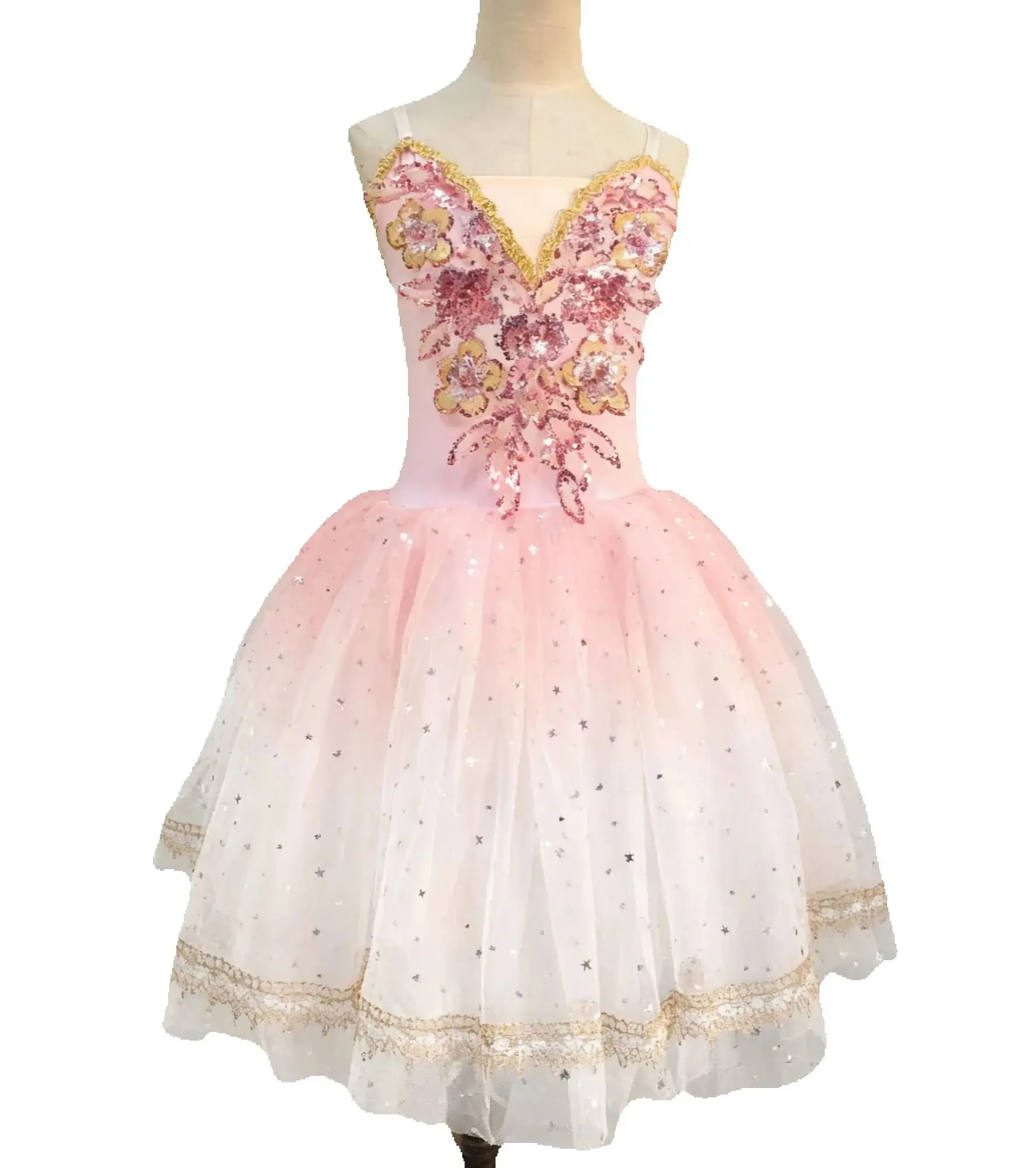 Kids Romantic Sequin Ballet Tutu Skirts Girls Ballerina Dress Children's Princess Dance Performance Clothing Practice Dress
Kids Romantic Sequin Ballet Tutu Skirts Girls Ballerina Dress Children's Princess Dance Performance Clothing Practice Dress