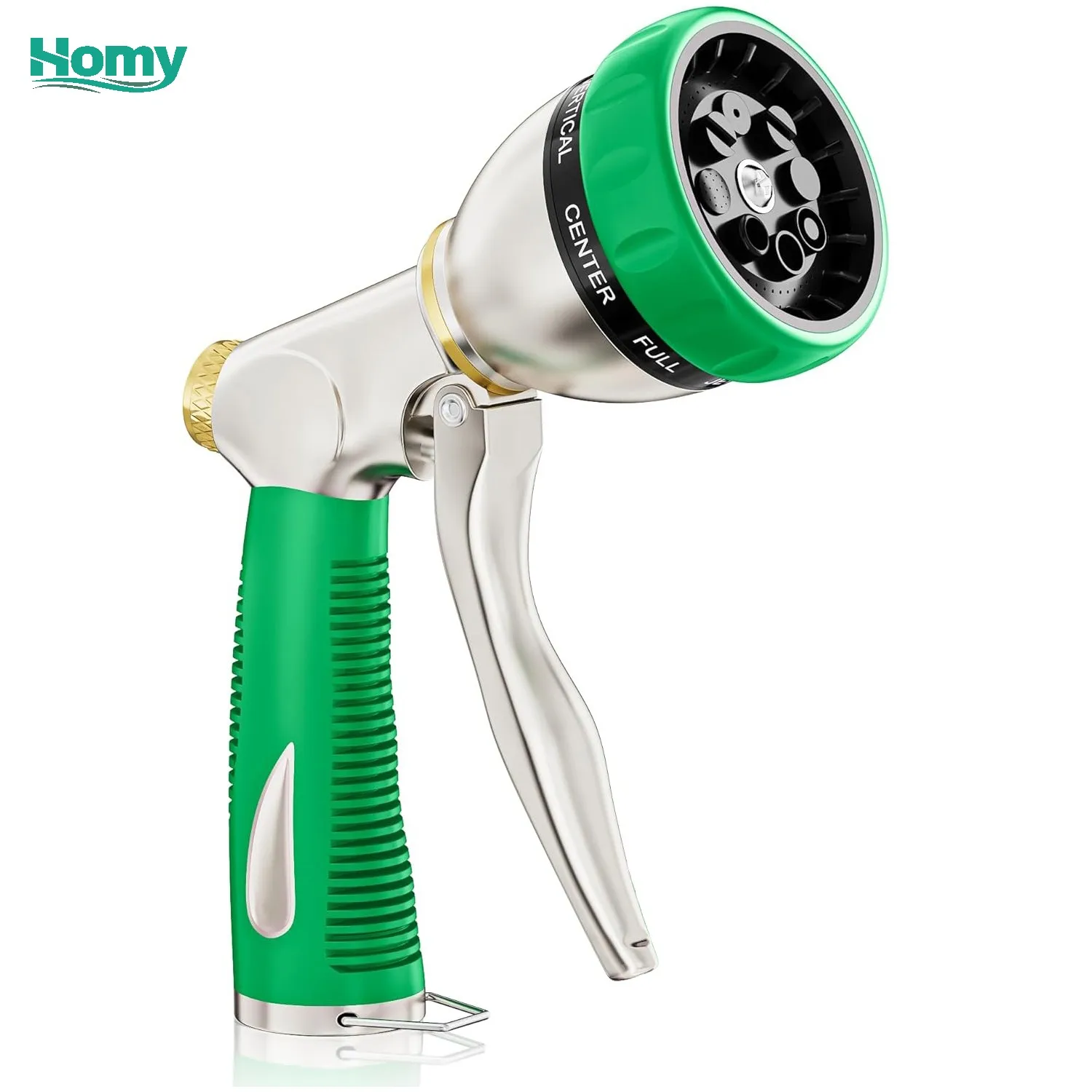 Насадка-распылитель для садового шланга, сверхпрочная, 100% металлическая, с 8 режимами распыления
Насадка-распылитель для садового шланга, сверхпрочная, 100% металлическая, с 8 режимами распыления