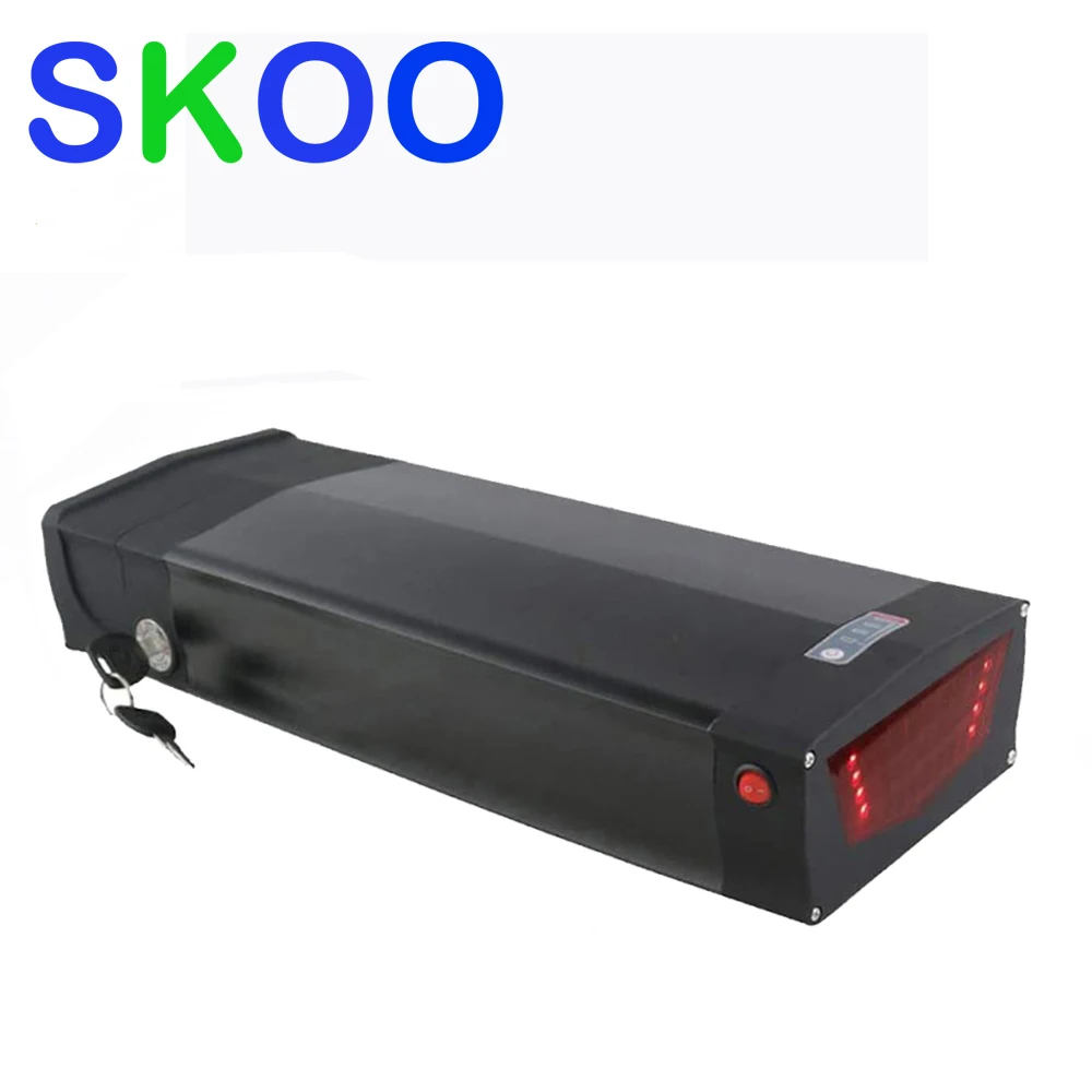 36V 48V 52V Ebike Battery Case 117 Pcs 18650 Rear Rack High Capacity Electric Battery Case Electric Bicycle Empty Battery Boxes
36V 48V 52V Ebike Battery Case 117 Pcs 18650 Rear Rack High Capacity Electric Battery Case Electric Bicycle Empty Battery Boxes