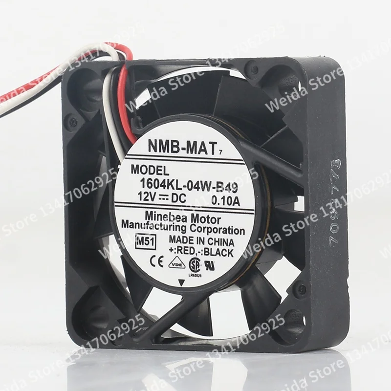 Вентилятор охлаждения NMB DC 12V 0.10A бесшумный для видеокарты, компьютерный конвертер 4010 40X40X10MM 4CM 3-проводной 1604KL-04W-B49
Вентилятор охлаждения NMB DC 12V 0.10A бесшумный для видеокарты, компьютерный конвертер 4010 40X40X10MM 4CM 3-проводной 1604KL-04W-B49