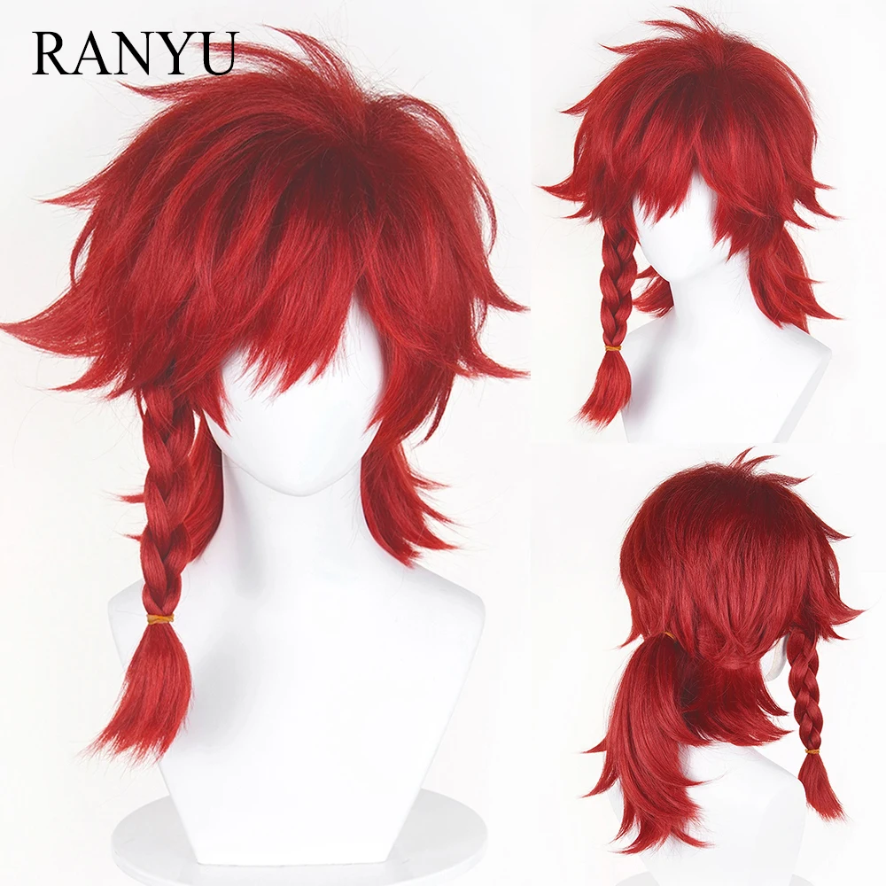 Red Synthetic Medium Long Straight Wigs with Bangs Anime Game Cosplay Fluffy Wig Heat Resistant for Daily Party
Red Synthetic Medium Long Straight Wigs with Bangs Anime Game Cosplay Fluffy Wig Heat Resistant for Daily Party