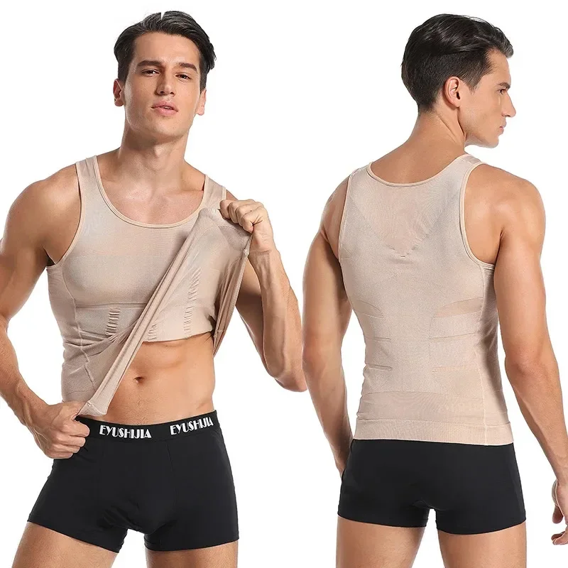 Mens Slimming Body Shaper Vest Shirt Abs Abdomen Slim Gym Workout Tummy Control Compression Tank Top Sleeveless Shapewear
Mens Slimming Body Shaper Vest Shirt Abs Abdomen Slim Gym Workout Tummy Control Compression Tank Top Sleeveless Shapewear
