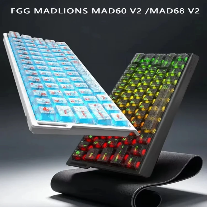NEW FGG Madlions MAD60 V2 /MAD68 V2Magnetic Switch Keyboard 8000Hz Polling Rate RT0.001mm Wired Gaming Keyboard PC Accessories
NEW FGG Madlions MAD60 V2 /MAD68 V2Magnetic Switch Keyboard 8000Hz Polling Rate RT0.001mm Wired Gaming Keyboard PC Accessories