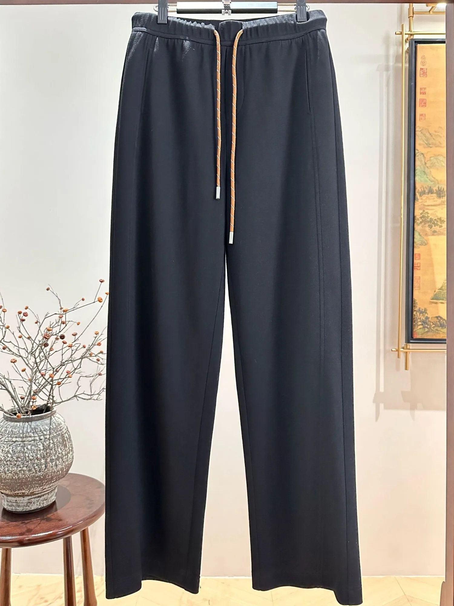 PM Wang Nannan New Sle Loose Thin Breathable Floral Rope Double ket Harlan Pants Skin-friendly Casual High Waist Polyest...
PM Wang Nannan New Sle Loose Thin Breathable Floral Rope Double ket Harlan Pants Skin-friendly Casual High Waist Polyest...