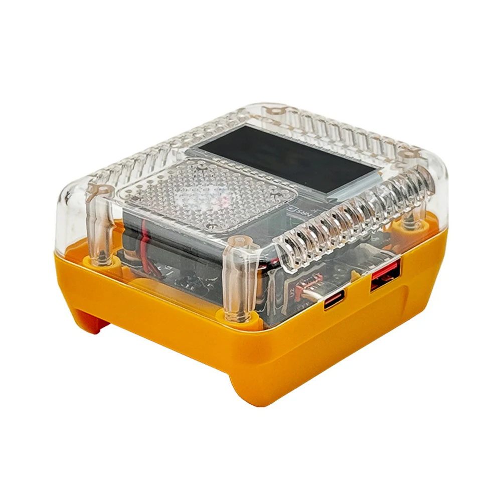 Efficient Cooling System Adapter Charger Yellow Digital Display Charger Type-C Output USB Output 138W Charging Power
Efficient Cooling System Adapter Charger Yellow Digital Display Charger Type-C Output USB Output 138W Charging Power