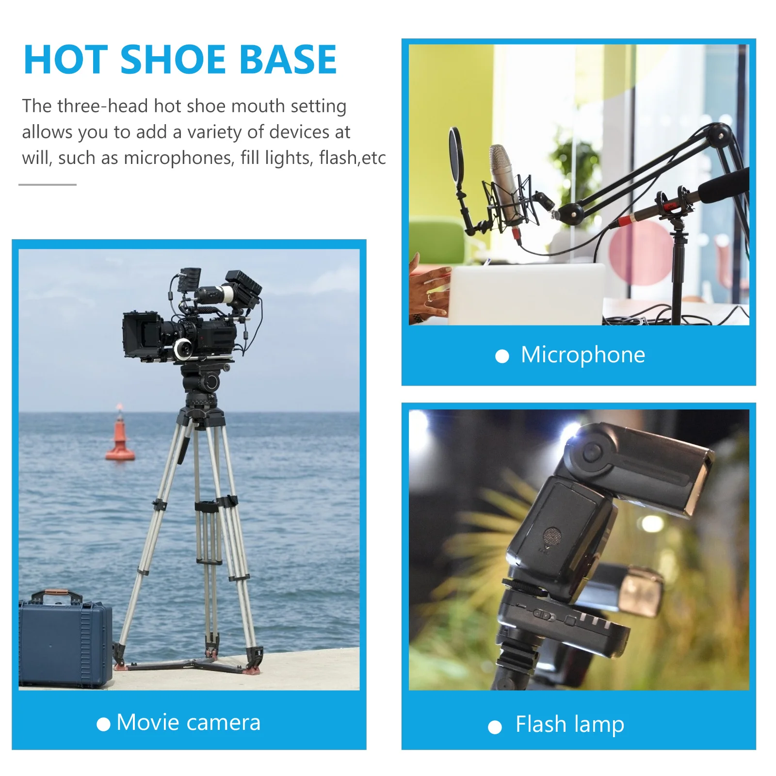 1 set 1 Set Camera Hot Shoe Mount Aluminum Alloy Cnc Tripod Screw Adapter For Dslr Flash Light Stand Rig Microphone Fill Light
1 set 1 Set Camera Hot Shoe Mount Aluminum Alloy Cnc Tripod Screw Adapter For Dslr Flash Light Stand Rig Microphone Fill Light