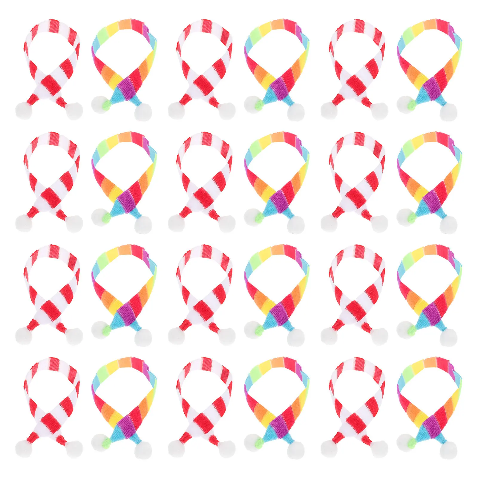 20Pcs Mini Knitted Christmas Scarves Soft Tiny Snowman Bear Pet Costume Craft Accessories 22Cm Mini Knitted Scarf
20Pcs Mini Knitted Christmas Scarves Soft Tiny Snowman Bear Pet Costume Craft Accessories 22Cm Mini Knitted Scarf