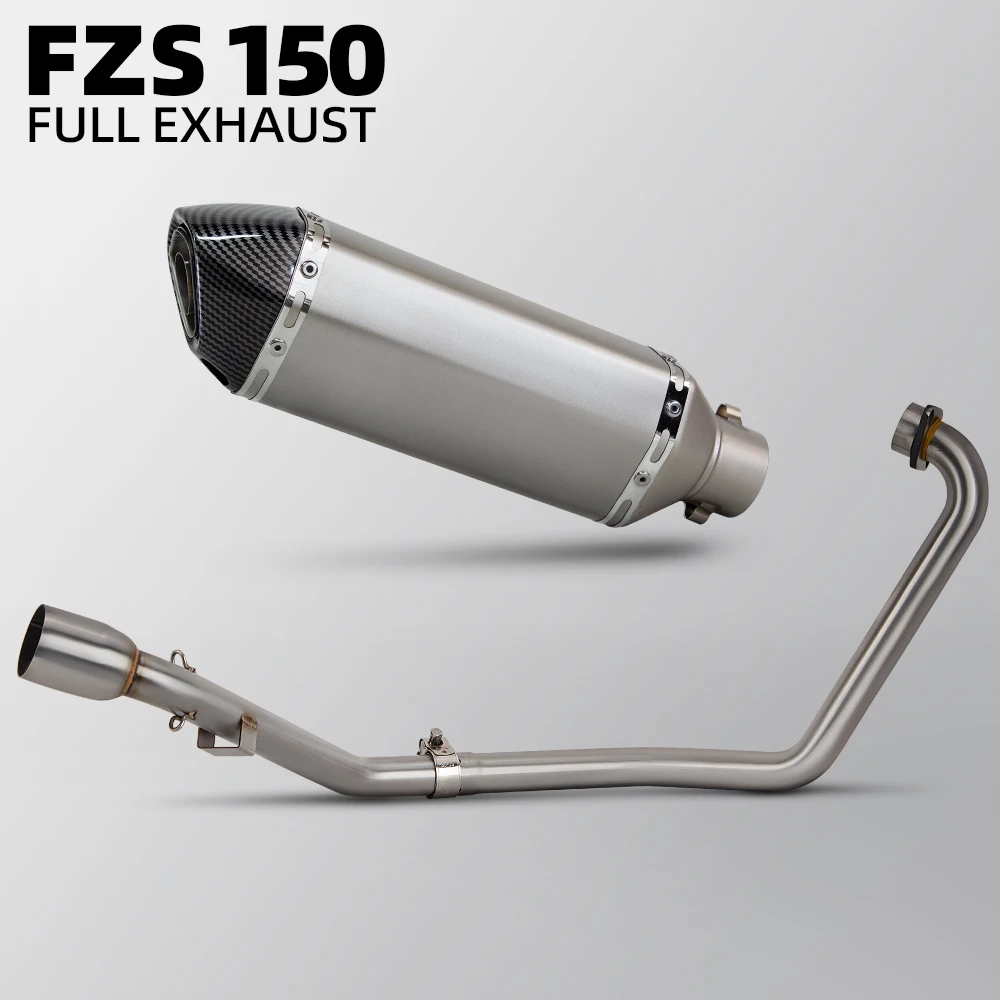 Motorcycle Exhaust full system manifold For Yamaha FZ150 FZS150 YS125/YS150/GT150 Fazer Motobike escape pipe street bike muffler
Motorcycle Exhaust full system manifold For Yamaha FZ150 FZS150 YS125/YS150/GT150 Fazer Motobike escape pipe street bike muffler
