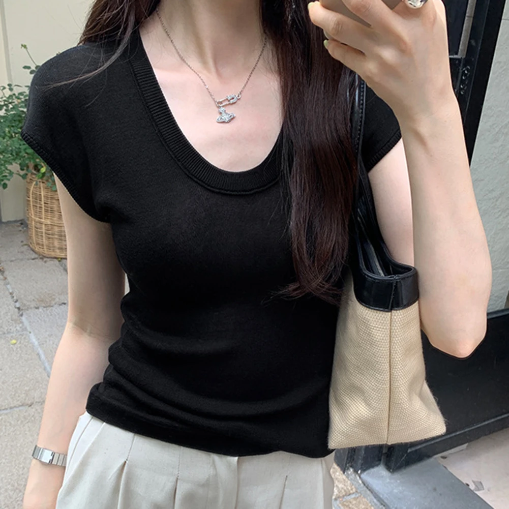 Basic Cardigan Short Sleeve Top Casual Daily Style Solid Color Design Lightweight Polyester Regular Length Garment
Basic Cardigan Short Sleeve Top Casual Daily Style Solid Color Design Lightweight Polyester Regular Length Garment