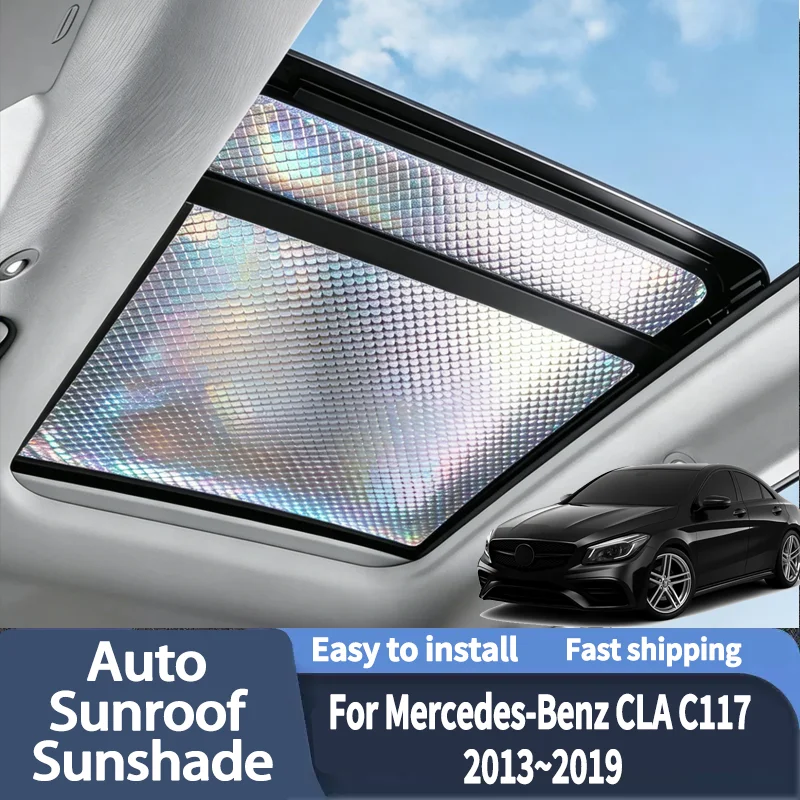 For Mercedes-Benz CLA C117 2013~2019 MK1 Car Sun Shades Cover Auto Sunroof Sunshade Protector Anti-UV Heat Isolate Accessories
For Mercedes-Benz CLA C117 2013~2019 MK1 Car Sun Shades Cover Auto Sunroof Sunshade Protector Anti-UV Heat Isolate Accessories