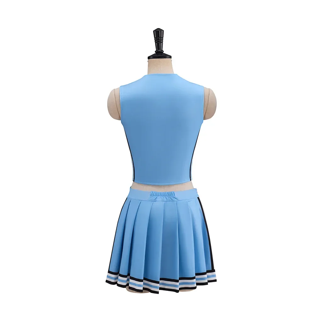 Lightweight Women Cheerleader Uniform Princess Blue White Top Skirt Cheerleading Outfits Halloween Suit
Lightweight Women Cheerleader Uniform Princess Blue White Top Skirt Cheerleading Outfits Halloween Suit