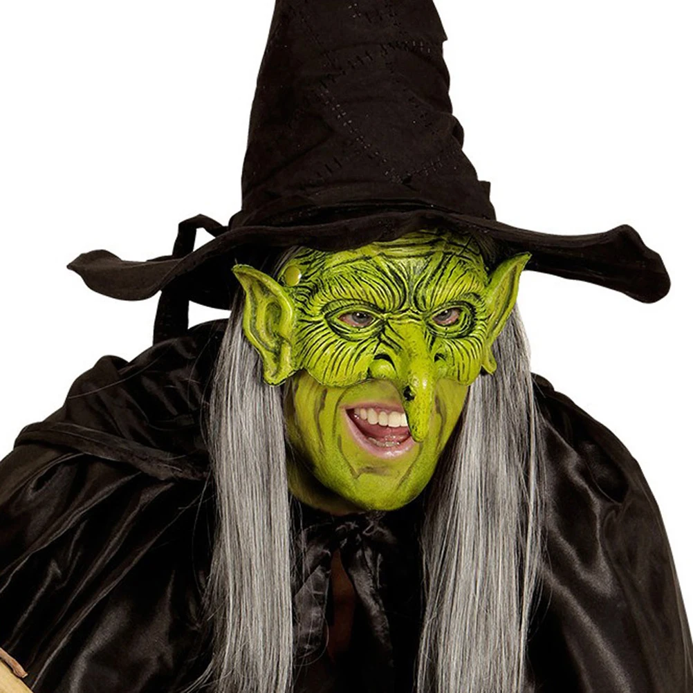 Witch Mask Halloween Events Carnival Party Clothing Lifelike Role Playing Trick
Witch Mask Halloween Events Carnival Party Clothing Lifelike Role Playing Trick