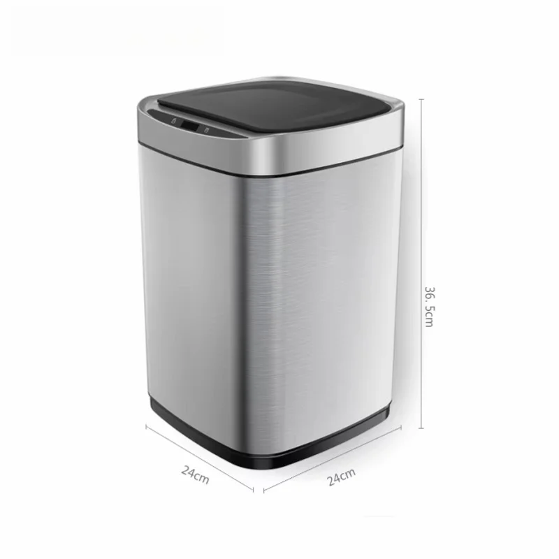 Smart induction trash can stainless steel large capacity 10L household automatic covered toilet bathroom kitchen Rechargeable
Smart induction trash can stainless steel large capacity 10L household automatic covered toilet bathroom kitchen Rechargeable