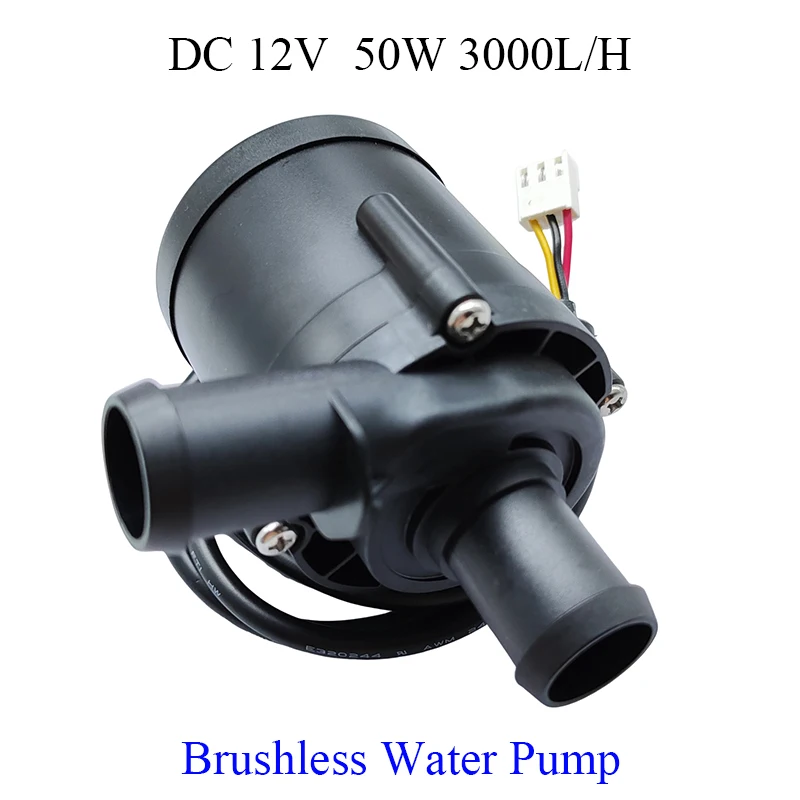 DC 12V 50W 3000L/H Brushless Submersible Water Pump PWM Waterproof Circulating Filter Head 7m
DC 12V 50W 3000L/H Brushless Submersible Water Pump PWM Waterproof Circulating Filter Head 7m