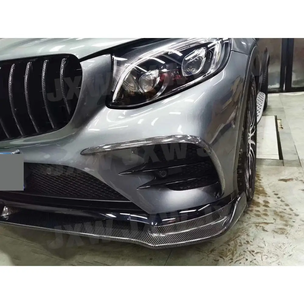Real Carbon Fiber Front Lip Spoiler For Benz GLC Class W253 GLC63 2014-2018 FRP Head Bumper Extension Chin
Real Carbon Fiber Front Lip Spoiler For Benz GLC Class W253 GLC63 2014-2018 FRP Head Bumper Extension Chin