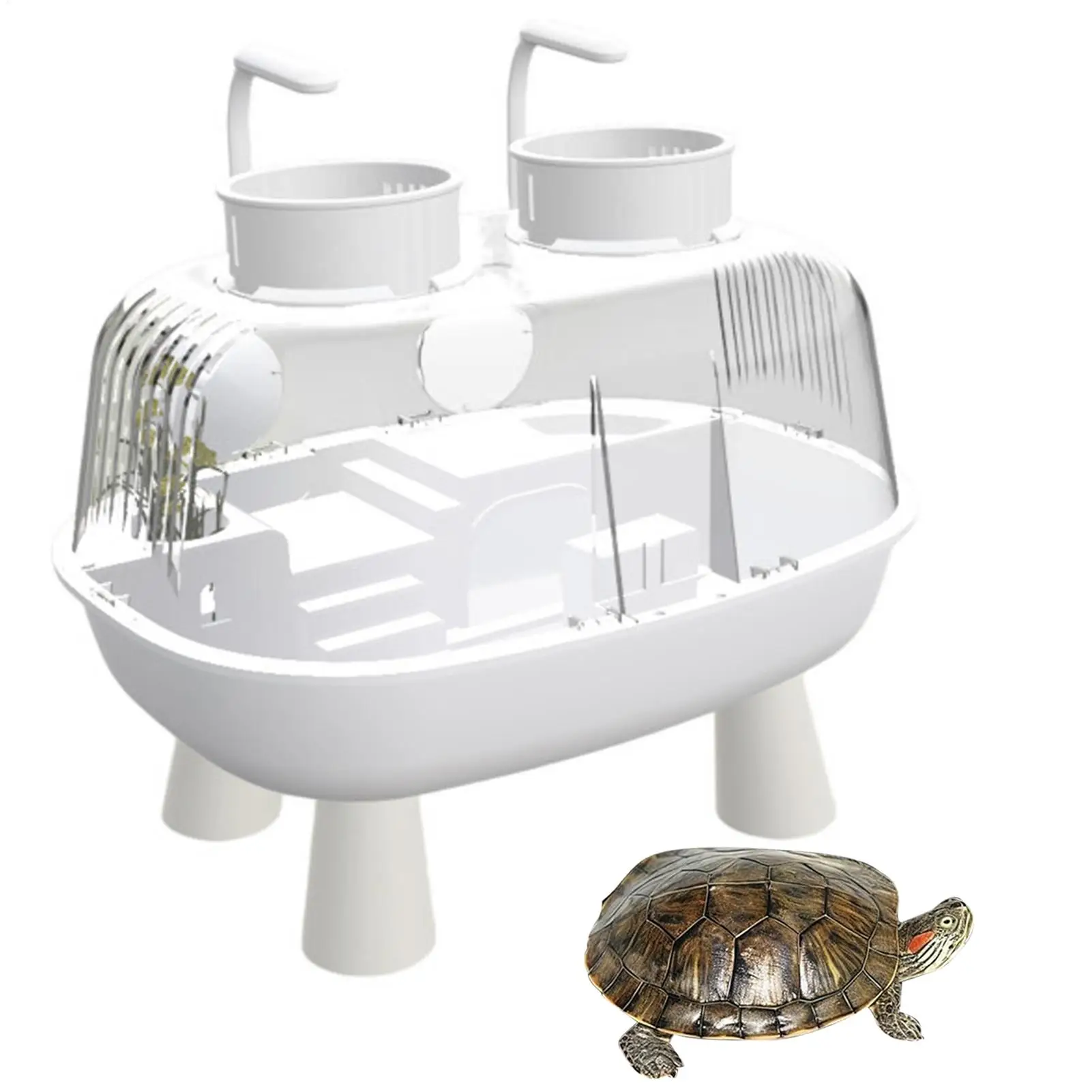 Turtle Tank with Light Basking USB Powered Enclosure Turtle Tank Pet Reptile Habitat for Indoor Home Living Room Apartment
Turtle Tank with Light Basking USB Powered Enclosure Turtle Tank Pet Reptile Habitat for Indoor Home Living Room Apartment