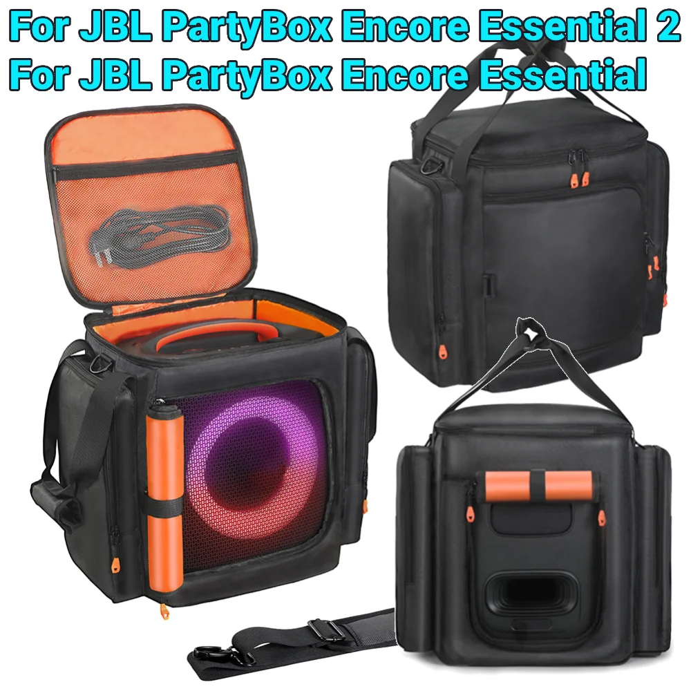 For JBL Partybox Encore Essential 2 Speaker Dust Case Large Capacity Speaker Storage Bag Portable Protective Case with Mic
For JBL Partybox Encore Essential 2 Speaker Dust Case Large Capacity Speaker Storage Bag Portable Protective Case with Mic