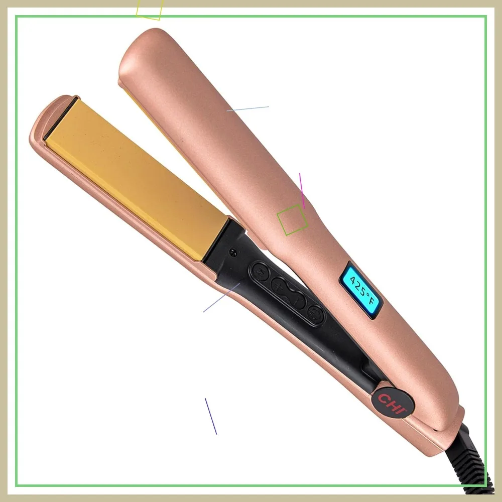 1.25" Ceramic Flat Iron, Quick Heat Up, Smooth Finish Styling Tool
1.25" Ceramic Flat Iron, Quick Heat Up, Smooth Finish Styling Tool