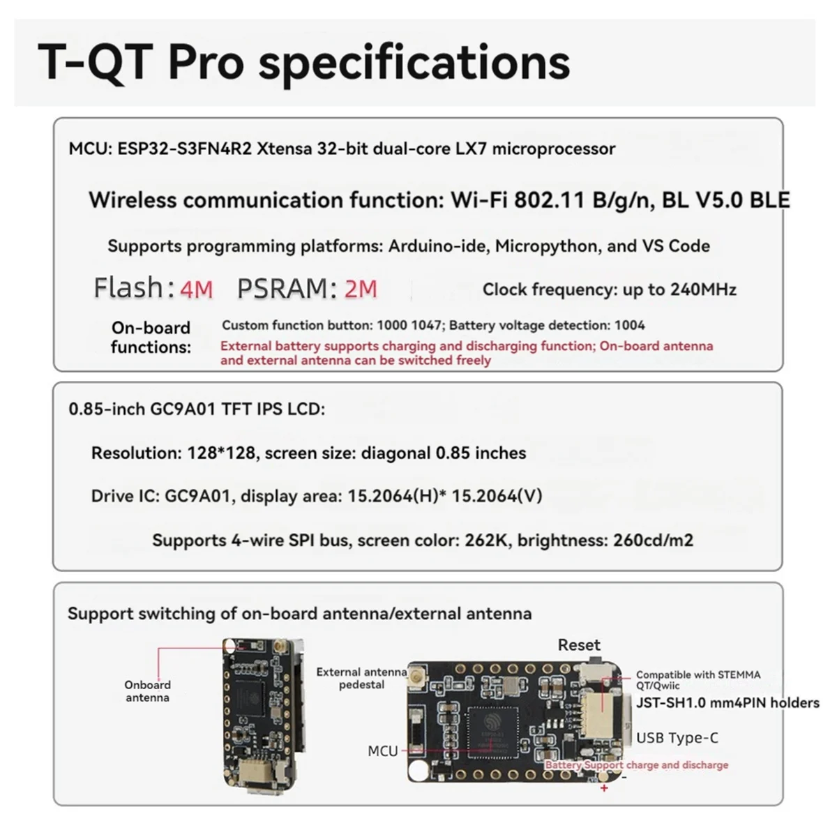 T07C-NerdMiner T-QT ESP32S3 GC9A01 0,85-дюймовый ЖК-модуль, сварочная игла для биткойн Solo Lottery Miner BTC Miner S3FN8
T07C-NerdMiner T-QT ESP32S3 GC9A01 0,85-дюймовый ЖК-модуль, сварочная игла для биткойн Solo Lottery Miner BTC Miner S3FN8