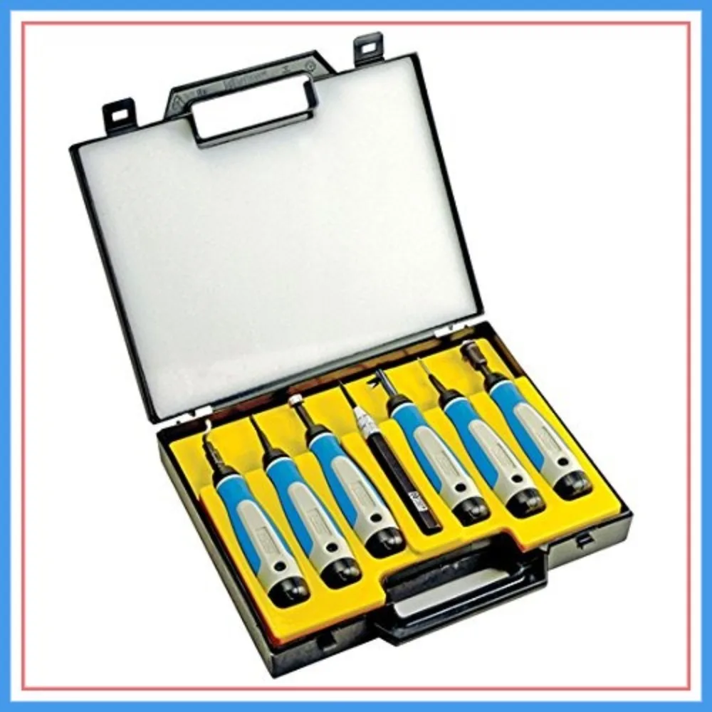 7 Pc. Complete Deburring Tool Set in Plastic Case for Metal, Wood, Plastic
7 Pc. Complete Deburring Tool Set in Plastic Case for Metal, Wood, Plastic