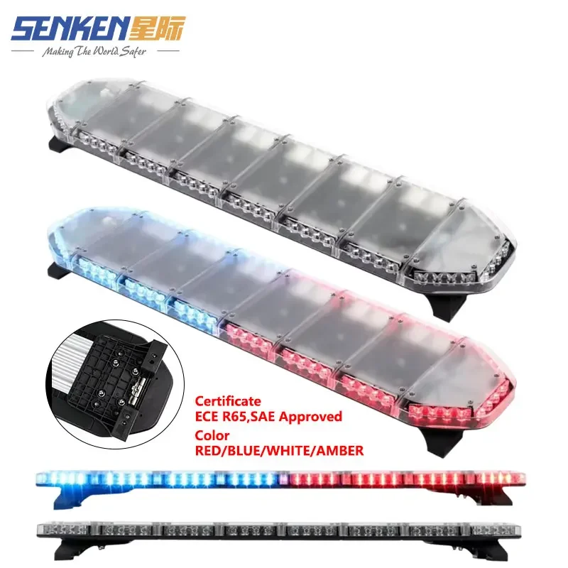 In stock SENKEN GEN III IP65 R65 Top Roof Mount High Brightness 48Inch Warning Emergency Ambulance Led Linear Lightbar
In stock SENKEN GEN III IP65 R65 Top Roof Mount High Brightness 48Inch Warning Emergency Ambulance Led Linear Lightbar
