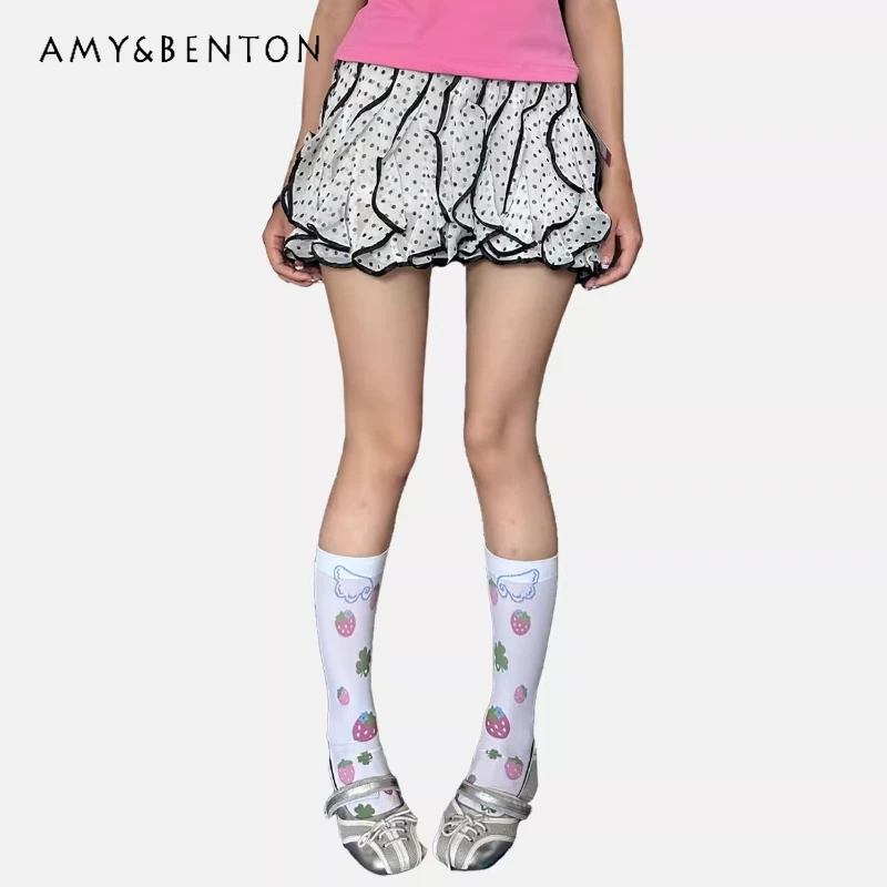 Japanese 2025 Autumn New Fruit Print Women's Mid-Calf Socks Original Design Sweet Cute Versatile Age-Reducing Y2K Hosiery Ladies
Japanese 2025 Autumn New Fruit Print Women's Mid-Calf Socks Original Design Sweet Cute Versatile Age-Reducing Y2K Hosiery Ladies