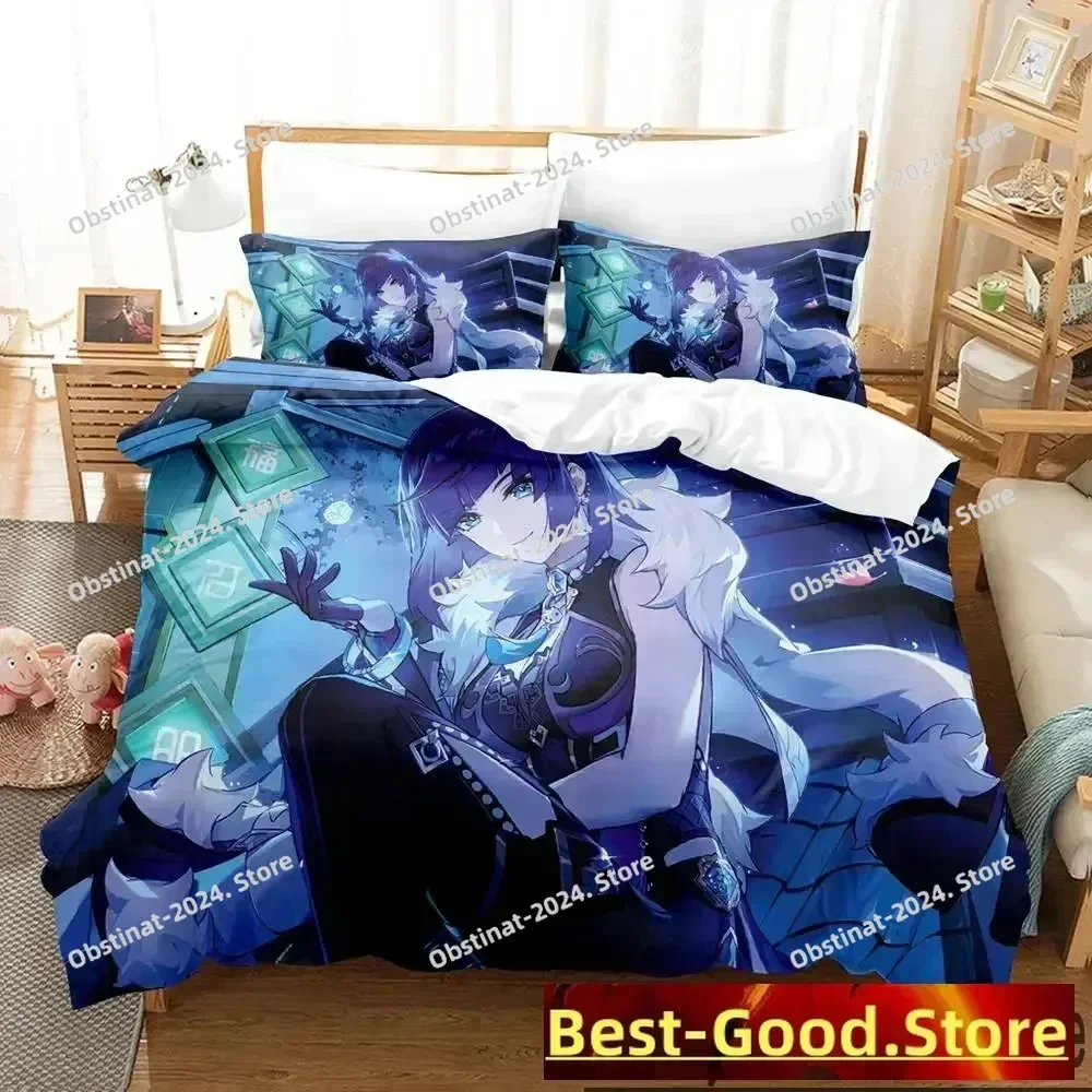 3D Anime Game Yelan Genshin Impact Bedding Set Duvet Cover Full Queen King Size Pillowcase Print Aldult Kid Bedroom Single Twin
3D Anime Game Yelan Genshin Impact Bedding Set Duvet Cover Full Queen King Size Pillowcase Print Aldult Kid Bedroom Single Twin