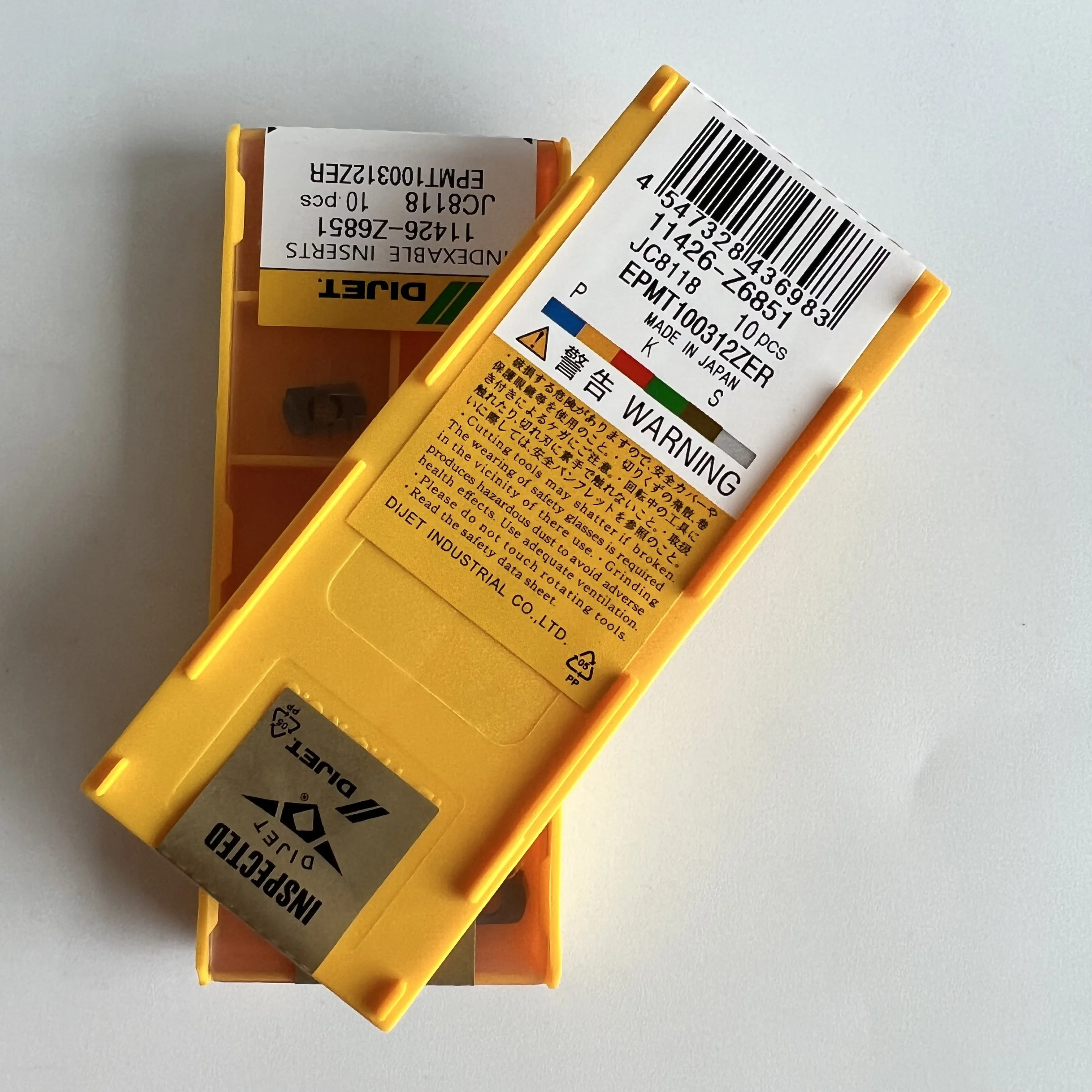 10pcs/box EPMT100312ZER JC8118 Precision Finishing Insert
10pcs/box EPMT100312ZER JC8118 Precision Finishing Insert