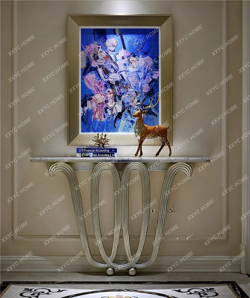 Hh2cc high-end light luxury entrance cabinet, marble entrance table
Hh2cc high-end light luxury entrance cabinet, marble entrance table