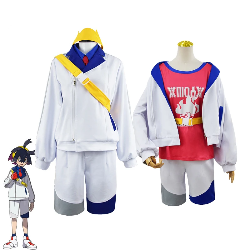 Game Scarlet Violet Kieran Cosplay Fantasia Costume Disguise for Adult Men Clothes Tops Shorts Outfits Halloween Carnival Suit
Game Scarlet Violet Kieran Cosplay Fantasia Costume Disguise for Adult Men Clothes Tops Shorts Outfits Halloween Carnival Suit
