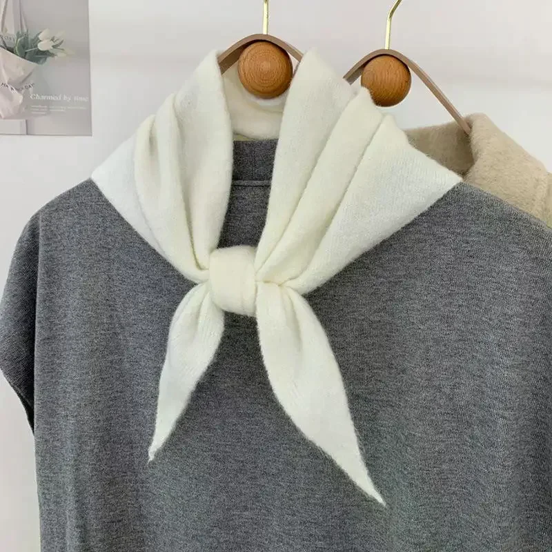 Новый шерстяной вязаный шарф, многофункциональный теплый треугольный шарф, женский платок, зимний теплый вязаный шейный платок, повязка для волос
Новый шерстяной вязаный шарф, многофункциональный теплый треугольный шарф, женский платок, зимний теплый вязаный шейный платок, повязка для волос