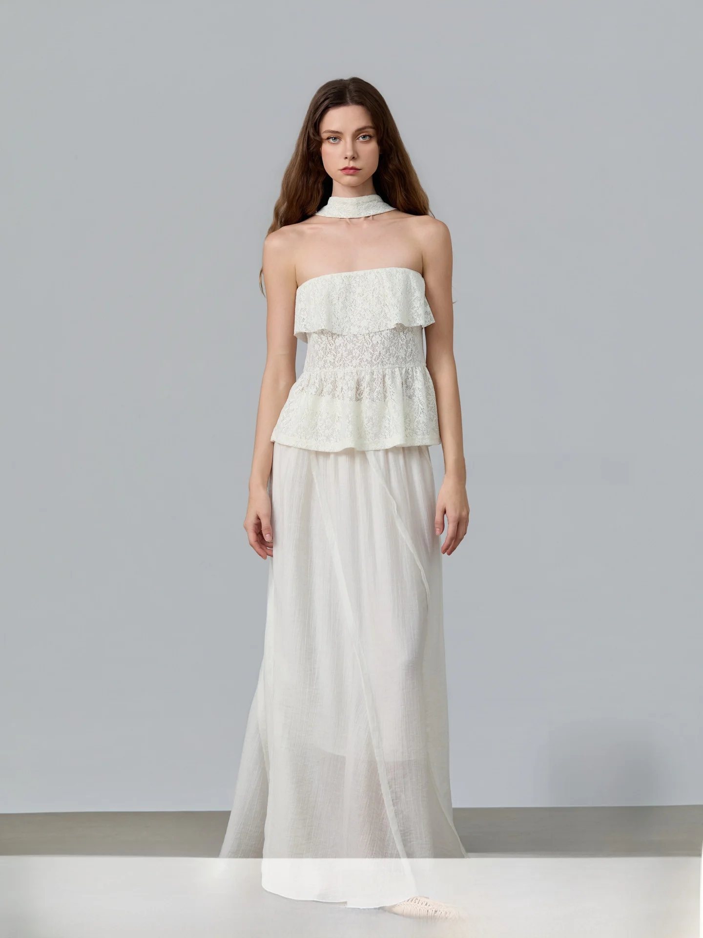 Original Design Double Layer Lace Strapless Party Top White Sash Vest YOU ME AND HER Women's Fashion Breathable Short Sleeve
Original Design Double Layer Lace Strapless Party Top White Sash Vest YOU ME AND HER Women's Fashion Breathable Short Sleeve